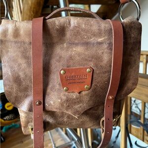 Goertzen handmade leather bag